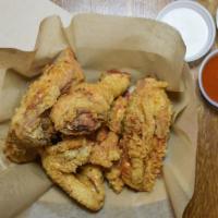 Pride Chicken · Our traditional Korean style fried chicken. Comes with 2 breasts, 2 wings, 2 drumsticks, and...