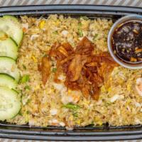 Dungeness Crab & Shrimp Fried Rice · 