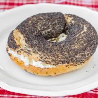 Toasted Bagel & Spread · Choice of Toasted Fresh-Baked Bagel & Spread. 
*May request untoasted. Also available: Avoca...