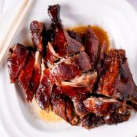 Hong Kong Style Bbq Duck · Want to try some duck don't miss this one, half duck pour over w. ginger and hoisin plum sau...