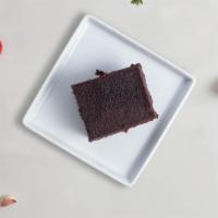 Chocolate Cake · Moist chocolate cake with creamy rich chocolate.