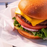 Cheeseburger · Cheddar, American, blue, swiss, jack, or pepper jack cheese.