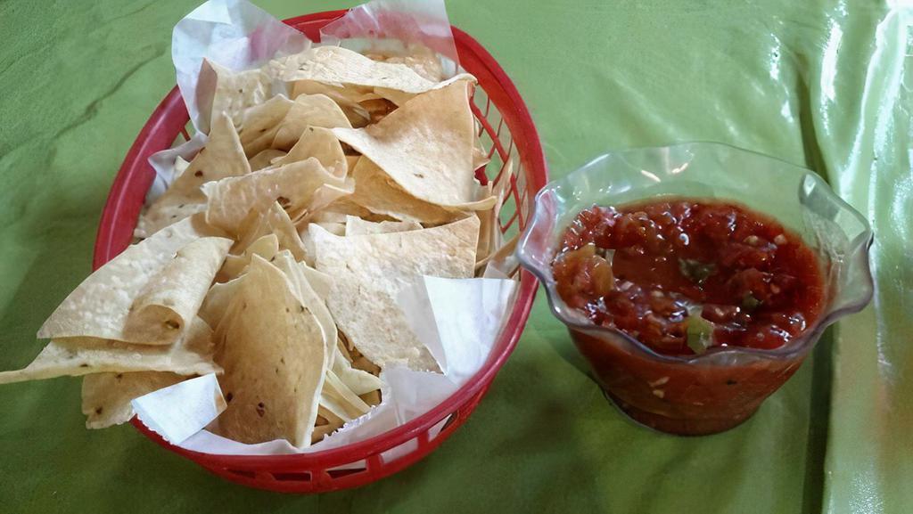 Chips & Salsa · First basket complimentary.