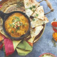 Methi Malai · Flavorful & creamy curry sauce with a kick and infused with methi (dry fenugreek), paprika, ...
