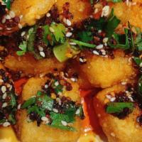 Chili & Fried Tofu/红油豆腐 · 