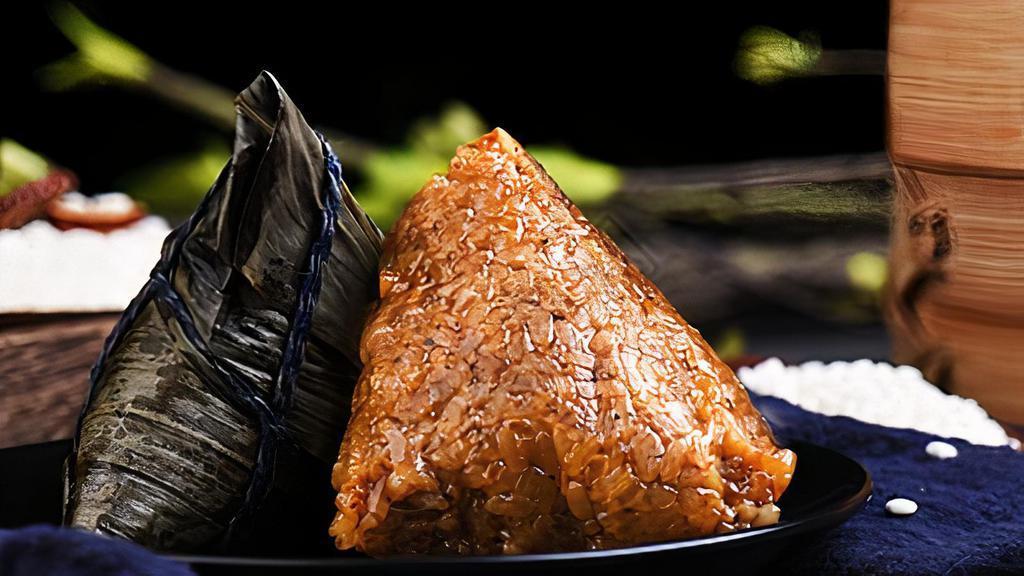 Meat Zongzi/肉粽 · pork belly + sweet rice