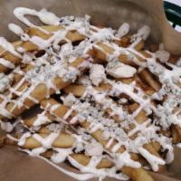 Basket Blue Cheese Crumble Fries · 