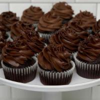 Double Chocolate Cupcakes · Chocolate Cupcake with chocolate buttercream. Customization not available. Regular size.