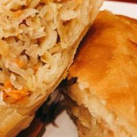 Fried Egg Rolls · cabbage, carrot, bean noodle, sweet chili sauce. *contains soy, wheat*