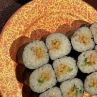 Tengu Sushi Sampler · Chef's choice of a 10 pieces nigiri, whole California roll, whole rainbow roll and seaweed s...