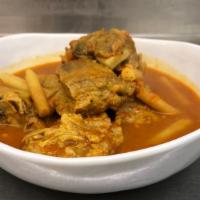 Lotus Root Curry · Cutlet pork rib with lotus root in super spicy curry without coconut milk. * 
 
*Warning - p...