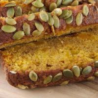 Pumpkin Bread · Our rich and delicious housemade pumpkin bread is the perfect pastry to pair with chai or a ...