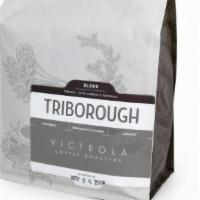 12 Oz Bag Of Triborough Blend · A 12 oz bag of organic Triborough whole bean coffee from Victola Coffee Roasters. Dark roast...