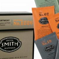 Packaged Tea From Smith Teamakers · A box of 12 premium tea sachets from Smith Teamakers