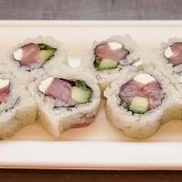 Yjc Roll · Gluten Free. 

These tems may be served raw or undercooked or contain raw or undercooked ing...