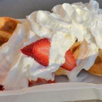 Merry Strawberry · strawberries, fudge, whip cream & ice cream.