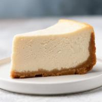 Cheesecake · Classic, NY-style cheesecake. Rich and creamy.