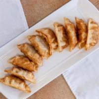 Gyoza Plate (10 Pieces) · Dumplings filled with ground pork and veggies.