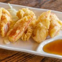 Fried Crab Sticks · Lightly fried tempura crab sticks (3 pcs).