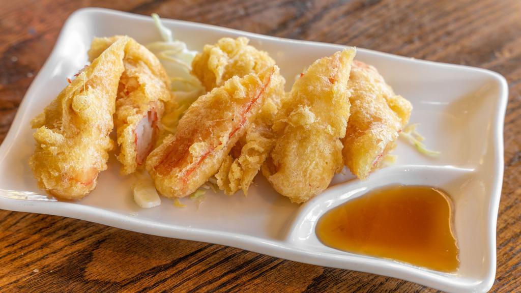 Fried Crab Sticks · Lightly fried tempura crab sticks (3 pcs).