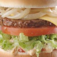 Iceburger · Our amazing 1/4 lb burger!  We butter and toast the bun on our grill and then add our homema...