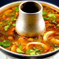Tom Yum Pot · Our original chili reduction hot & sour soup served without the coconut milk. Can be made ve...