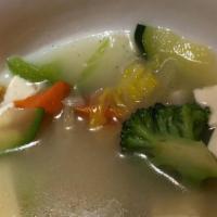 Vegetable Tofu Soup (For Two) · 
