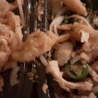 Fried Squid With Hot Sauce · Hot.