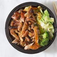 Chicken · Choice of regular or large bowl. 550/830 Cal.