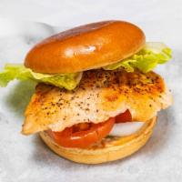 Chicken Sandwich · Includes lettuce, tomato, onion, pickle, and special sauce.