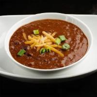 Side Chili · Greek style all-beef chili