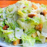 Caesar Salad · Parmigiano reggiano, romaine and croutons.