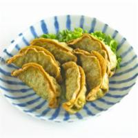Veggie Gyoza · Fried vegetable dumpling, 6pc