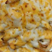 Cheese Fries · CHEDDAR AND MOZZARELLA CHEESE