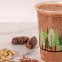 Peanut Butter Cup · Peanut buttery chocolate goodness made with house-made signature almond-oat milk, peanut but...