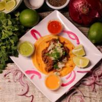 Street Tacos · Birria, Cilantro, Onion & Lime