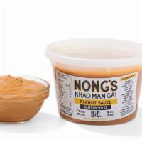 16Oz Peanut Sauce · Nong's Peanut Sauce (GF/Vegan)
Contains: Coconut