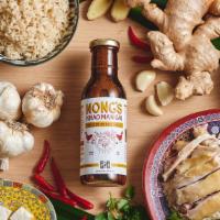 Bottle Of Nong’S Khao Man Gai Sauce · Made by hand, with fresh ingredients, in small batches every bottle. No joke! This sauce can...