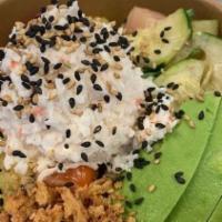 Poke Bowl With 3 Protein  · Make Your Favorite by Yourself