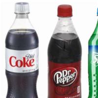 Soda · Classic Coke 
Diet Coke
Dr. Pepper
Sprite