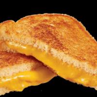 Grilled Cheese · No Fries. Our thick-sliced American cheese melted on buttery grilled toast.