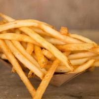 French Fries · Award-winning French Fried potatoes, fried in GMO-free sunflower oil and seasoned with salt ...