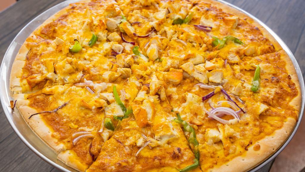 Chicken Tikka Pizza · 
