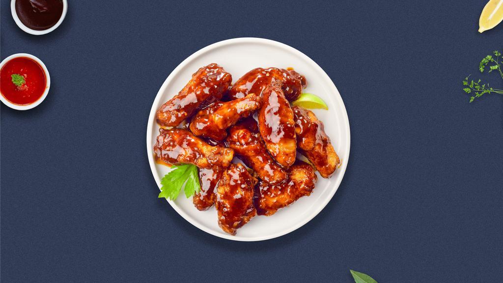 Always Be My Bbq Wings · Fresh chicken wings breaded and fried until golden brown. Served with bbq sauce.