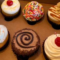 6 Pack Variety · NO SUBSTITUTIONS! Need a quick box of cupcakes? We put together the box of our top sellers. ...