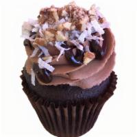 German Chocolate · Fan Favorite is here for the holidays! Rich Devils food cupcake filled with German Chocolate...