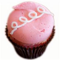 Pink Cadillac · Strawberry cake, filled with Toasted Mallow marshmallow fluff, topped with strawberry butter...