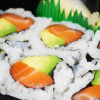 Salmon Roll · (In) salmon, avocado. 
Consuming raw or undercooked items may increase your chance of food b...