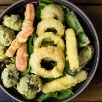 Vegetable Tempura · Broccoli, carrots, onions, zucchini