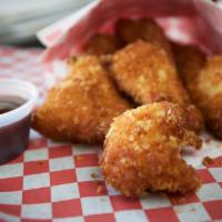Banzai Bites · Fun-snack size chicken strips, pork bites or combination of the two.